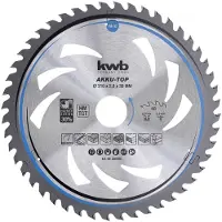 Kwb 587856 Hardmetaal-cirkelzaagblad 210 x 30 x 1.3 mm Aantal tanden: 48 1 stuk(s)