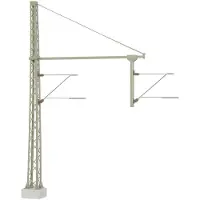 Viessmann Modelltechnik 4160 H0 Bovenleidingmast met arm Universeel 1 stuk(s)