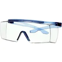 3M SF3701SGAF-BLU Overzetbril Met anti-condens coating Blauw EN 166, EN 170, EN 172 DIN 166, DIN 170, DIN 172