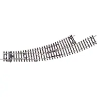 Piko h0 H0 Piko A-rails 55227 Gebogen wissel, Links 1 stuk(s)