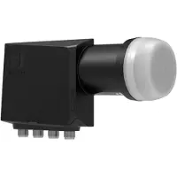 Inverto IDLT-QDL412-ULTRA-OPN Quad LNB Aantal gebruikers: 4 Feed-opname: 40 mm met switch Zwart