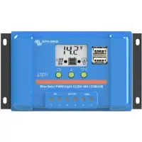 Victron Energy Blue Solar Pwm-lcd&usb 12/24v-regulator 30a Transparant