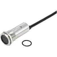 TRU COMPONENTS TC-10091072 ONPOW91-19D10BYSSNR6-24VDC Contactloze schakelaar 6 V, 24 V 300 mA 1x uit/(aan) Moment Rood 1 stuk(s)