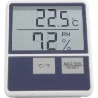 Conrad TH-1014 1014 Thermo- en hygrometer Wit