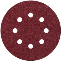 Wolfcraft 2250100 Excenterschuurpapier Met klittenband, Geperforeerd Korrelgrootte (num) 60 (Ø) 125 mm 25 stuk(s)
