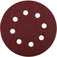 Kwb schuurschijven 125mm |hout en metaal | 25 stuks in verpakking | korrel 240
