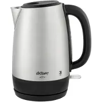 Arzum AR3074 Waterkoker Snoerloos, Oververhittingsbeveiliging Aantal/Volume: 1.7 l Inox