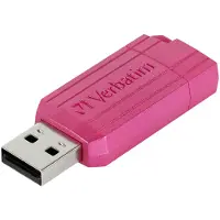 Verbatim USB DRIVE 2.0 PINSTRIPE USB-stick 128 GB Pink 49460 USB-A 2.0