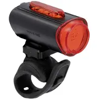 Fischer Fahrrad TWIN Achterlicht LED Zwart