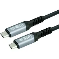 Value USB4 Gen3x2 Kabel, C-C, M/M, 40Gbit/s, 240W , zwart, 2 m