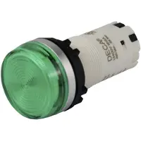 Deca CP24P-3EQ4G CP24P-3EQ4G Verlichte melder 24 V DC/AC 8 A (l x b x h) 29.9 x 20.5 x 55 mm IP66 1 stuk(s)
