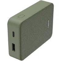 Hama Powerbank - Color - 10000mAh - 15W - 1x USB-C, 1x USB-A - Groen