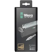 Wera Bit-Check 30 Wood 2 SB 05057438001 Bitset 30-delig Kruiskop Phillips, Kruiskop Pozidriv, Torx Incl. bithouder