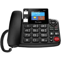 Onestyle Opal, SIM-kaart desktopmobiele telefoon, zwart