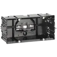 Hager GLS55002 Inbouwdoos Apparaat-inbouwdoos (b x h x d) 52 x 68.5 x 140 mm Zwart 1 stuk(s)