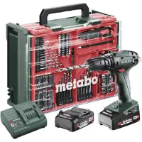 Metabo SB 18 Set 602245710 Accu-slagmoersleutel 48 Nm 18 V Aantal meegeleverde accus: 2 LiHD Brushless, Incl. koffer, Incl. 2 accus, Incl. lader, Incl.