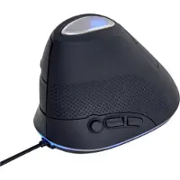 Gembird Ergonomische bedrade optische muis met 6 knoppen, spacegrijs