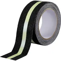 Toolcraft TO-10187130 Anti-sliptape Sugo Zwart, Groen (l x b) 10 m x 55 mm 1 stuk(s)