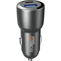 Technaxx TX-306 Dual AUTO-oplader 60 W TX-306 Stroombelasting (max.): 3 A 12/24 V