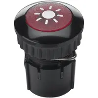 Grothe Grohe deurbel, aluminium, PROTACT 100 LED