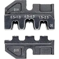 Knipex 97 49 05 Krimpinzetstuk Ongeïsoleerde, open connectoren Geschikt voor tangen Stekkerbreedte 2.8/6.3 mm 0.5 tot 6 mm² Geschikt voor merk 97 43