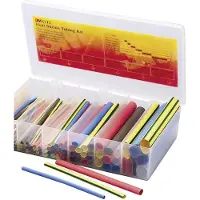 3M GTI-BOX1.6-19BK Krimpkous assortiment Zwart Krimpverhouding:2:1 104 onderdelen