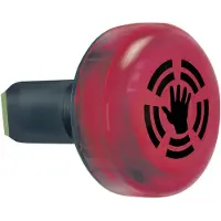 Werma Signaltechnik Combi-signaalgever LED 450.100.55 Rood Continu licht 24 V/DC 80 dB