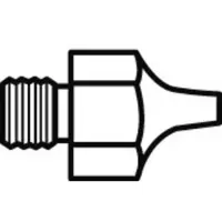 Weller DS 111 Soldeer zuigmond Heteluchtmondstuk Grootte soldeerpunt 0.7 mm Lengte soldeerpunt: 18 mm Inhoud: 1 stuk(s)
