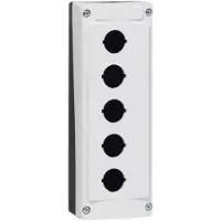 Baco LBX0500 5 inbouwplaatsen (l x b x h) 206 x 74 x 47.9 mm Grijs, Zwart 1 stuk(s)