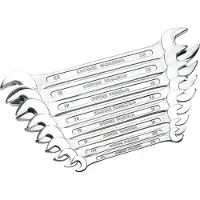 BRÜDER MANNESMANN Steeksleutelset 8 dlg DIN (Hobby) - 110-08 DIN