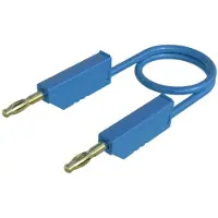 Hirschmann Test & Measurement MLN 25/2,5 BL Meetsnoer Banaanstekker 4 mm Banaanstekker 4 mm 25.00 cm Blauw 1 stuk(s)