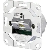 METZ CONNECT 130C371200-I Netwerkdoos Inbouw (in muur) CAT 6A 1 poort Metaal