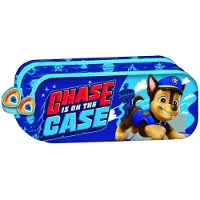 Manenti Paw Patrol etui "Chase is on the Case", 2 compartimenten, 23 cm