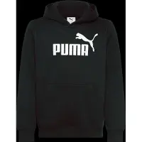 Puma Sweatshirt 'ESS No. 1' zwart / wit