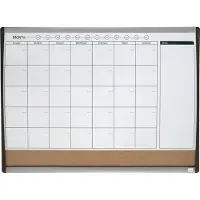 Nobo Maandplanner - 58,5 x 43,0 cm - Inclusief Magneet, Marker En Wisser