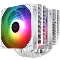 Thermalright Peerless Assassin 120 SE WHITE ARGB - Koeler voor processor - 57.3 cfm - 650 - 1550 omw/min. - 8 - 25.6 dBA - 4 pins PMW - voor Intel LGA 115x, 1700 - AMD AM5, AM4 - koper - wit
