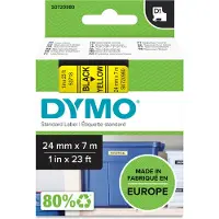 Dymo Tape 53718 (S0720980) Zwart op geel (24 mm)