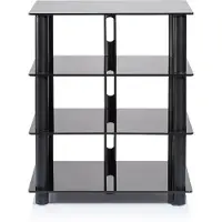 Norstone Epur 4 audio meubel zwart