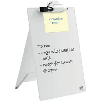Nobo mini bureau flipover glas