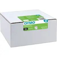Dymo 2093095 (12 stuks) Etiket Zwart op wit