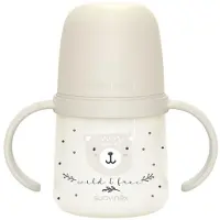 Suavinex Wild & Free Beker Met Handvaten - 150ml - 6Mnd+ - Grijs
