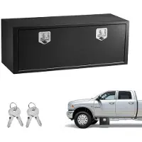 Vevor Truck Onderbouw Opbergbox 1219 x 457 x 457 mm Koudgewalst Staal Waterdichte Gereedschapskist met T-handgreep en Slot voor Vrachtwagens