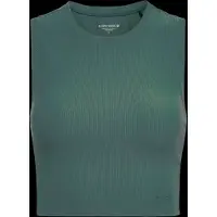 Björn Borg Studio Ribbed Cropped Tank Top Groen | Maat: L