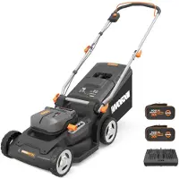 WORX Accu Grasmaaier Wg745e - 41cm - 40v - 600m²