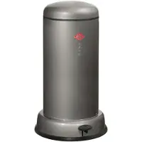 Wesco Baseboy Prullenbak met Soft Close | 20 Liter | Metaal - Grafiet | Pedaalemmer