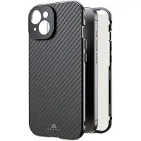 Black Rock Coque - - 00221252 - Volledige bescherming 360 - Echte koolstof - Compatibel met iPhone 15