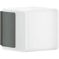 Steinel L 835 C LED buiten wandlamp, antraciet 835, dimbaar, zwart, Kunststof, Modern, slimme wandlamp buiten