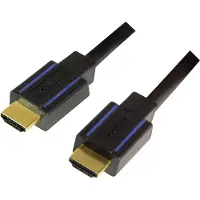 Logilink CHB005 HDMI-kabel HDMI Aansluitkabel HDMI-A-stekker, HDMI-A-stekker 3.00 m Zwart 4K UHD