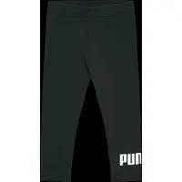 Puma Leggings 'ESS No. 1' zwart / wit