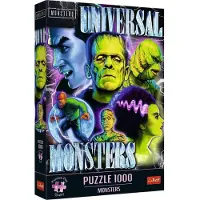 Trefl puzzel 1000 stukjes Premium Plus Monsters - FSC karton.
